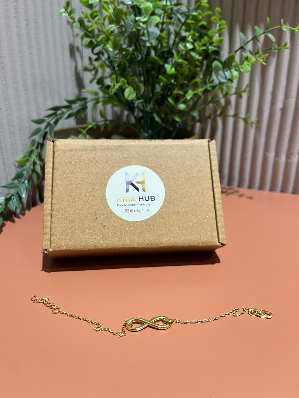 Golden Infinity Bracelet