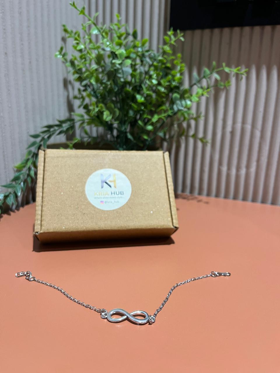 Silver Infinity Bracelet