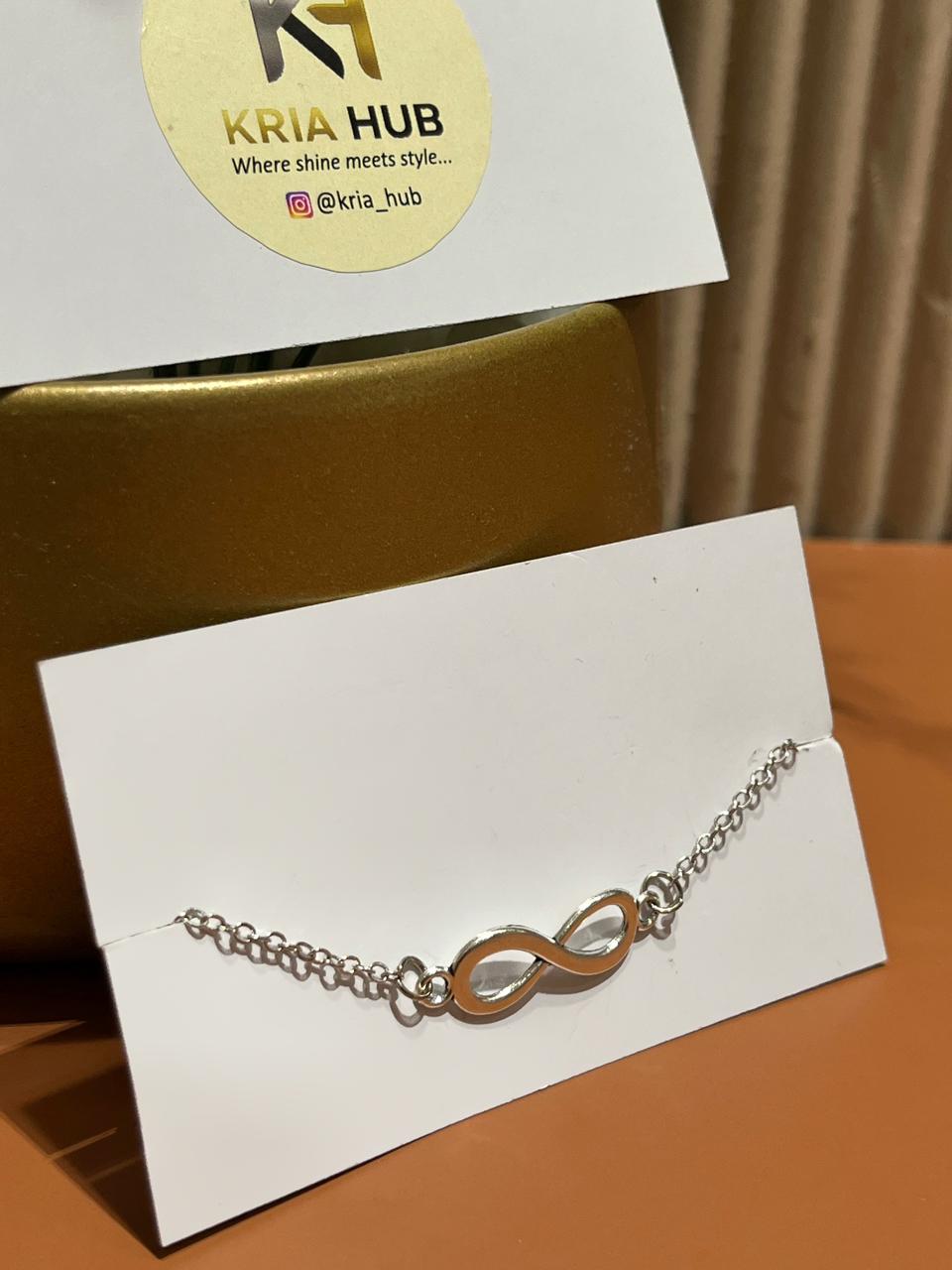 Silver Infinity Bracelet