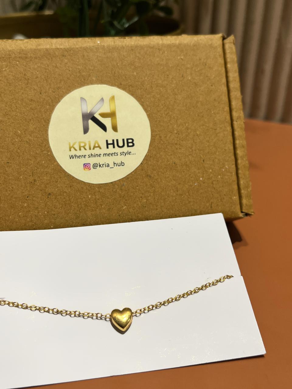 Golden Heart Bracelet