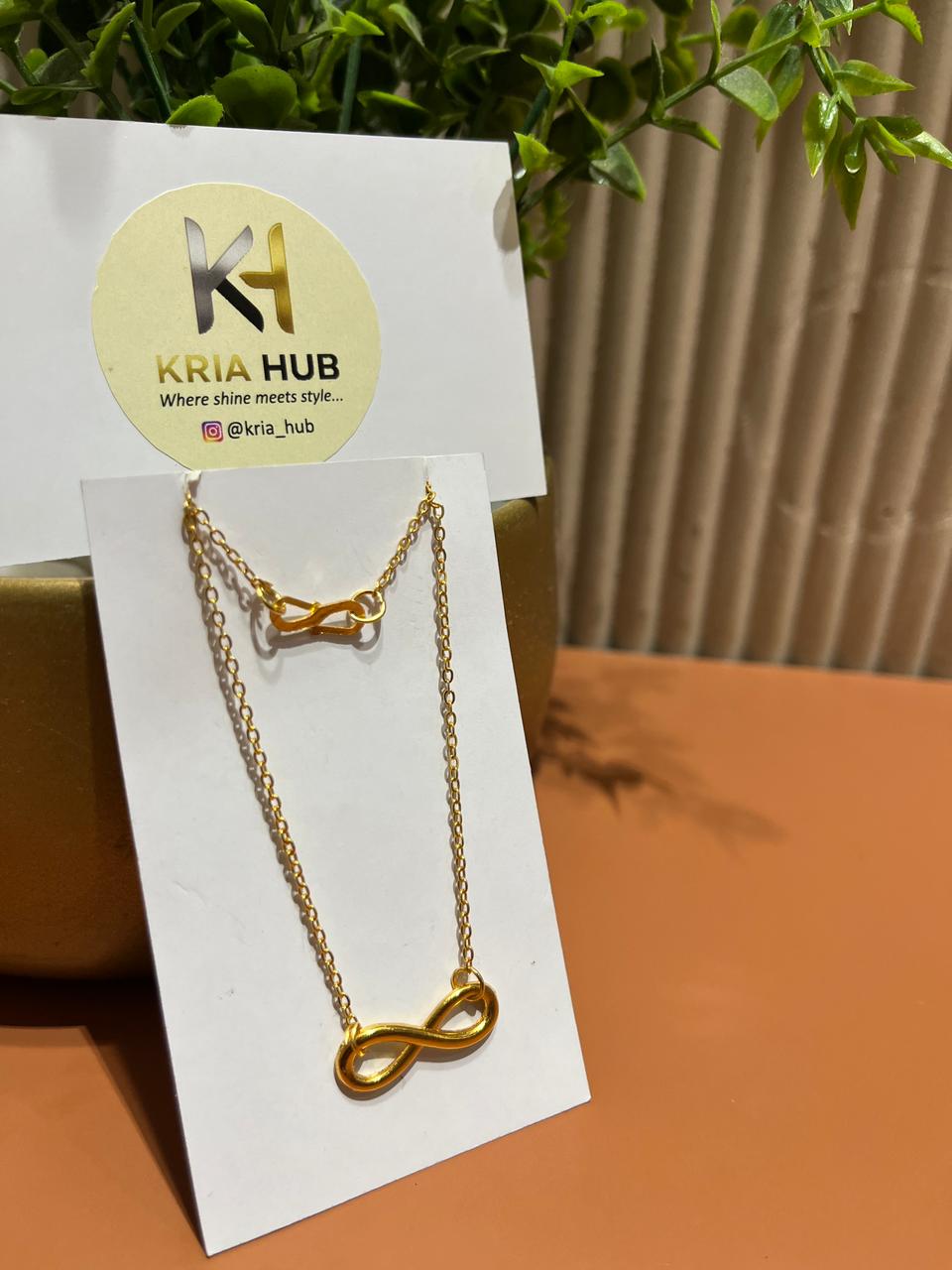 Timeless Infinity Necklace