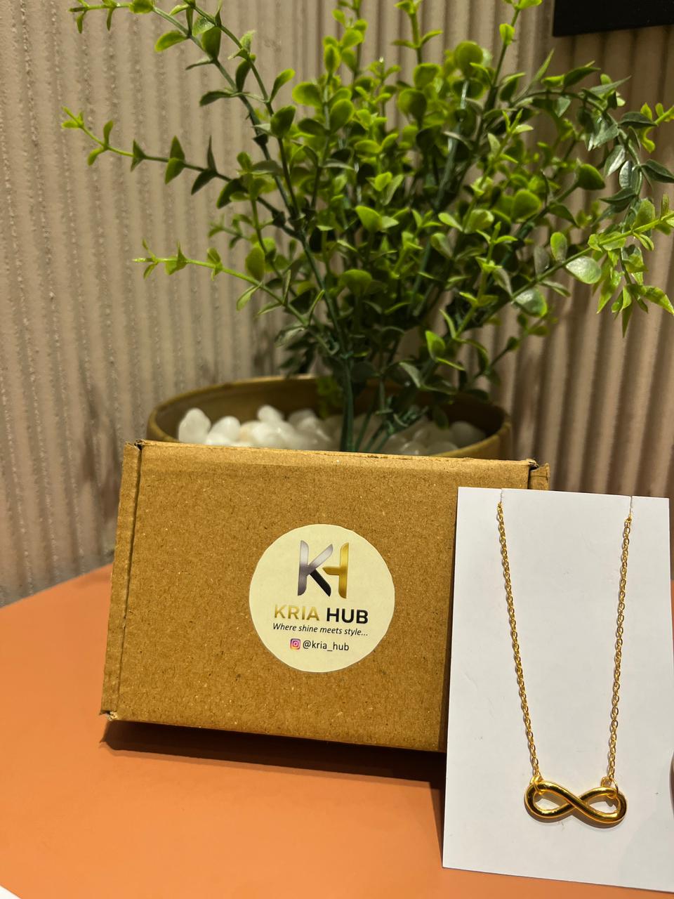 Timeless Infinity Necklace