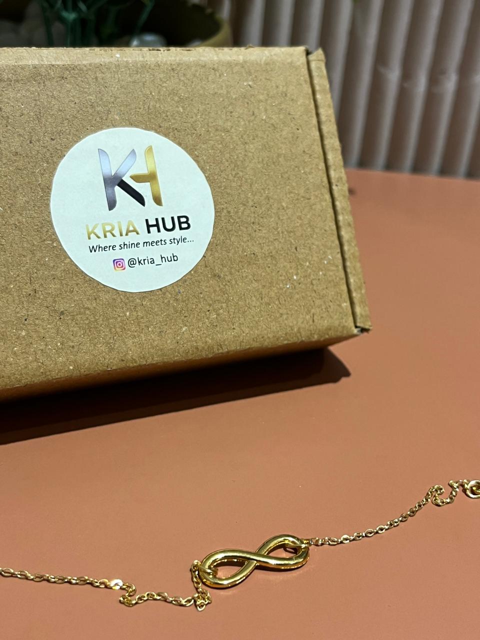 Golden Infinity Bracelet