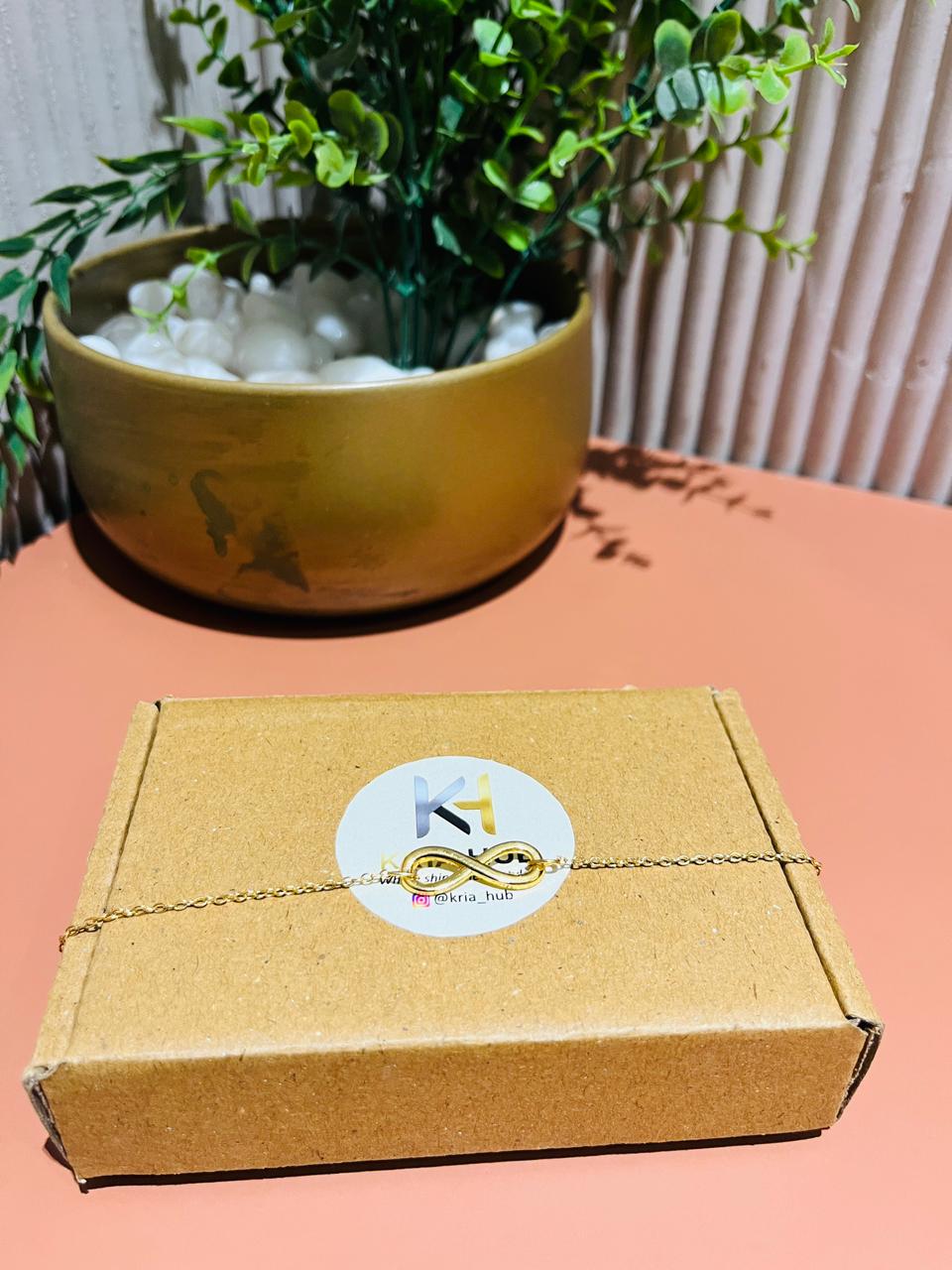 Golden Infinity Bracelet